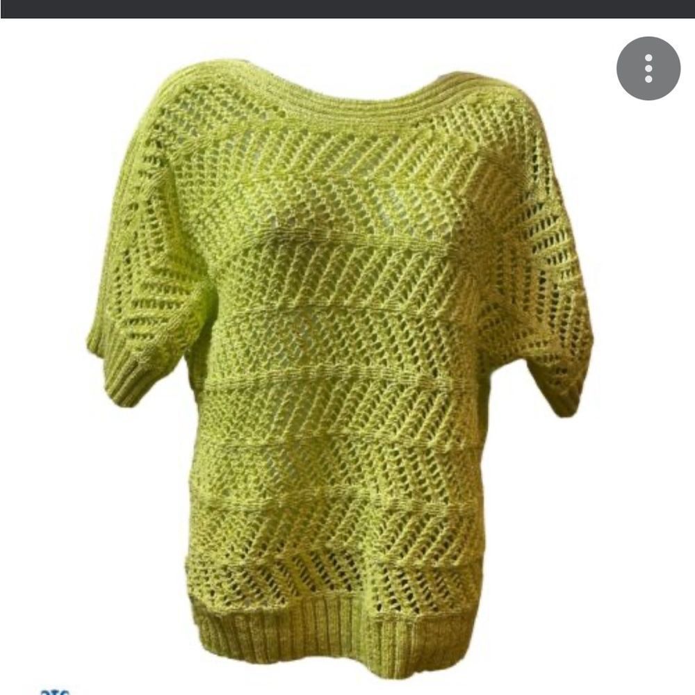 Chico's Lime Green Top Size 1